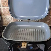 ماهیتابه دوطرفه کارکرده