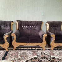 مبل راحتی ۷نفره|مبلمان خانگی و میز عسلی|محمدیه-قزوین, |دیوار