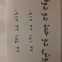 ۰۹۱۲۳۲۱۸۱۳۲.۰۹۱۲۳۲۱۸۴۳۲|سیم‌کارت|تهران, نازی‌آباد|دیوار
