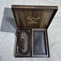 ست ۳ تیکه چرم کادویی