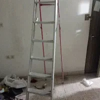 نردبان آلومینیومی هشت پله کارکرده