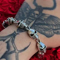 دستبند اسکلت استیل