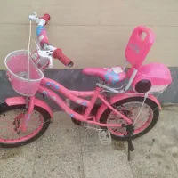 دوچرخه سایز 16صورتی دخترانه شیک نونو|دوچرخه، اسکیت، اسکوتر|اهواز, کیانشهر|دیوار