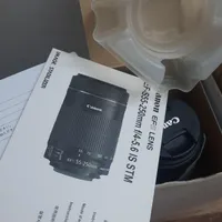 لنز دوربین عکاسی canon|دوربین عکاسی و فیلم‌برداری|نیشابور, شهرک فرهنگیان|دیوار