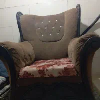 یه دست مبل هفت نفره|مبلمان خانگی و میز عسلی|هشتگرد, شهرک وحدت|دیوار