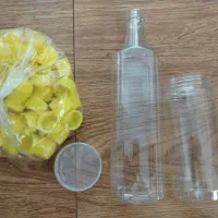 بطری یک لیتری پلاستیکی ، دبه یک لیتری پلاستیکی|ظروف نگهدارنده، پلاستیکی، یک‌بارمصرف|قدس, شهر‌قدس|دیوار