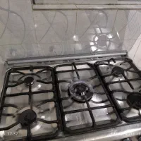 اجاق گاز طرح فر پنج شعله
