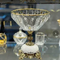 سرویس پذیرایی کریستال لب طلا|ظروف سرو و پذیرایی|قم, هنرستان|دیوار