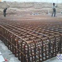 آرماتور بند و بتن ریز