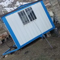 کانکس دو درسه چرخ دار