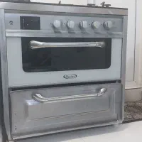 اجاق گاز طرح فر صفحه شیشه ای|اجاق گاز و لوازم برقی پختوپز|قم, شهر قائم|دیوار