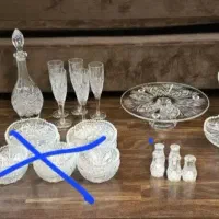 کریستال آماریس ناخمن اصل آلمان|ظروف سرو و پذیرایی|اصفهان, باغ دریاچه|دیوار