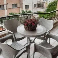 صندلی پلیمر پلاستیکی شاخ برگی بابل کارپیت رستورانی