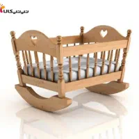 ننو چوبی مناسب تا سه سال