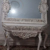 ساعت ایستاده آینه و کنسول لباسشویی|روفرشی|صحنه, |دیوار