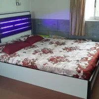 تخت ۲نفره با تشک هنوز استفاده نشده