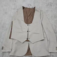 کت شلوار با جلیقه نو