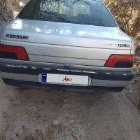 پژو ۴۰۵ نقره ای مدل ۱۳۸۴|خودرو سواری و وانت|کمیجان, |دیوار