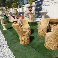 نیمکت و میز صندلی خوش نشین|میز و صندلی غذاخوری|سمنان, |دیوار