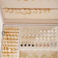 گوشواره تازه و نو رنگ ثابت
