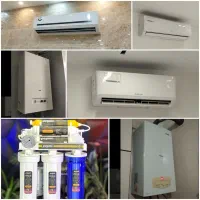 نصب کولرگازی / نصب پکیج / نصب تصفیه آب /