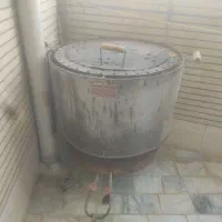 تنور گازی با میز نون پزی فلزی