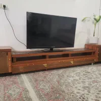میز تلویزیون چوبی