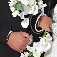دسته گل عروس