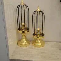 جا شمعی مدل قفس