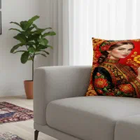 رنگ بده به دکور خونت، با کوسن‌های خوش‌رنگ|رختخواب، بالش، پتو|تبریز, |دیوار