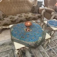 مبلمان نه نفره شرکتی در حد نو