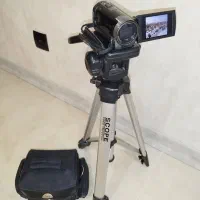 دوربین فیلمبرداری عکاسی سونی اصل با سه پایه و کیف|دوربین عکاسی و فیلم‌برداری|کرمان, |دیوار