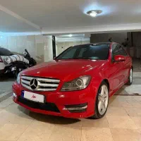بنز c200 مدل ۲۰۱۲قرمز فول ترین نسخه