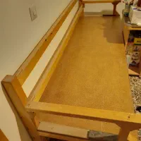 تخت چوبی|تخت و سرویس خواب|قم, پردیسان|دیوار