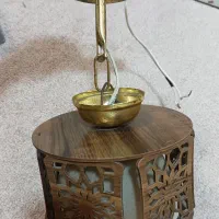 دیوارکوب یا سقف آویز با لامپ آفتابی|لوستر و چراغ آویز|اسلام‌شهر, بهرام آباد|دیوار