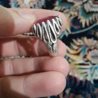 انگشتر فیروزه و یاقوت طبیعی و در مودار طلایی|جواهرات|قم, انسجام|دیوار