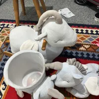 ست سطل آشغال و راکر و جای دستمال کاغذی اتاق کودک|اسباب و اثاث بچه|بابلسر, |دیوار