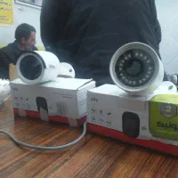 ۲عدوربین مداربسته بدون کارکرد