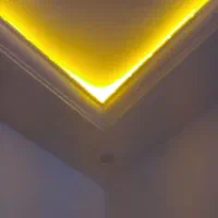 گچ کاری وابزار ونور مخفی ولکه گیری
