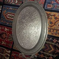 گلدان و سینی قلمکاری|کلکسیون اشیاء عتیقه|تهران, مخصوص|دیوار