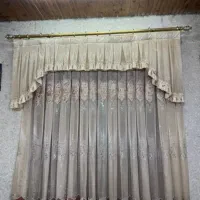 ۳عددپرده پذیرایی...یک عددوالان کوچک وبزرگ وپرده در|پرده، رانر، رومیزی|فومن, |دیوار