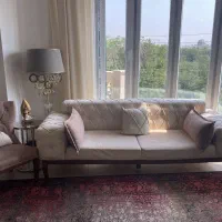 مبل هشت نفره و میز نهارخوری چهارنفره درحد نو|مبلمان خانگی و میز عسلی|بروجرد, |دیوار