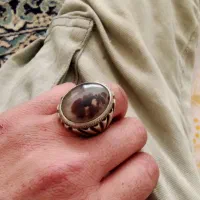 انگشتر نقره شجر خاص زیبا