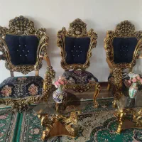 مبل ۹ نفره سلطنتی|مبلمان خانگی و میز عسلی|قشم, |دیوار