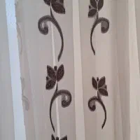 پرده حریر ترک با آستر