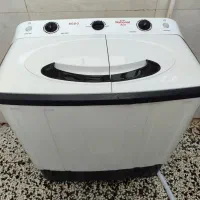 ماشین لباسشویی دوقلو ناسیونال 7کیلویی درحدنو سالم