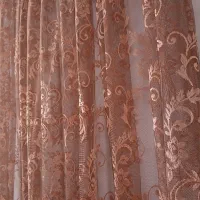 ۳ عددپرده تور وساتن و حریر|پرده، رانر، رومیزی|سنندج, |دیوار