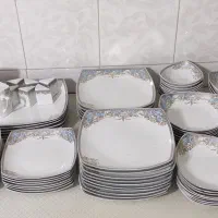 سرویس چینی ۱۸نفره کامل بدونه لب پریدگی وایراد