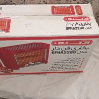 بخاری برقی  ۵ شعله فن دار در حد نو|بخاری، هیتر، شومینه|صومعه‌سرا, |دیوار