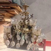 لوستر تمام برنج|لوستر و چراغ آویز|ری, تقی آباد|دیوار